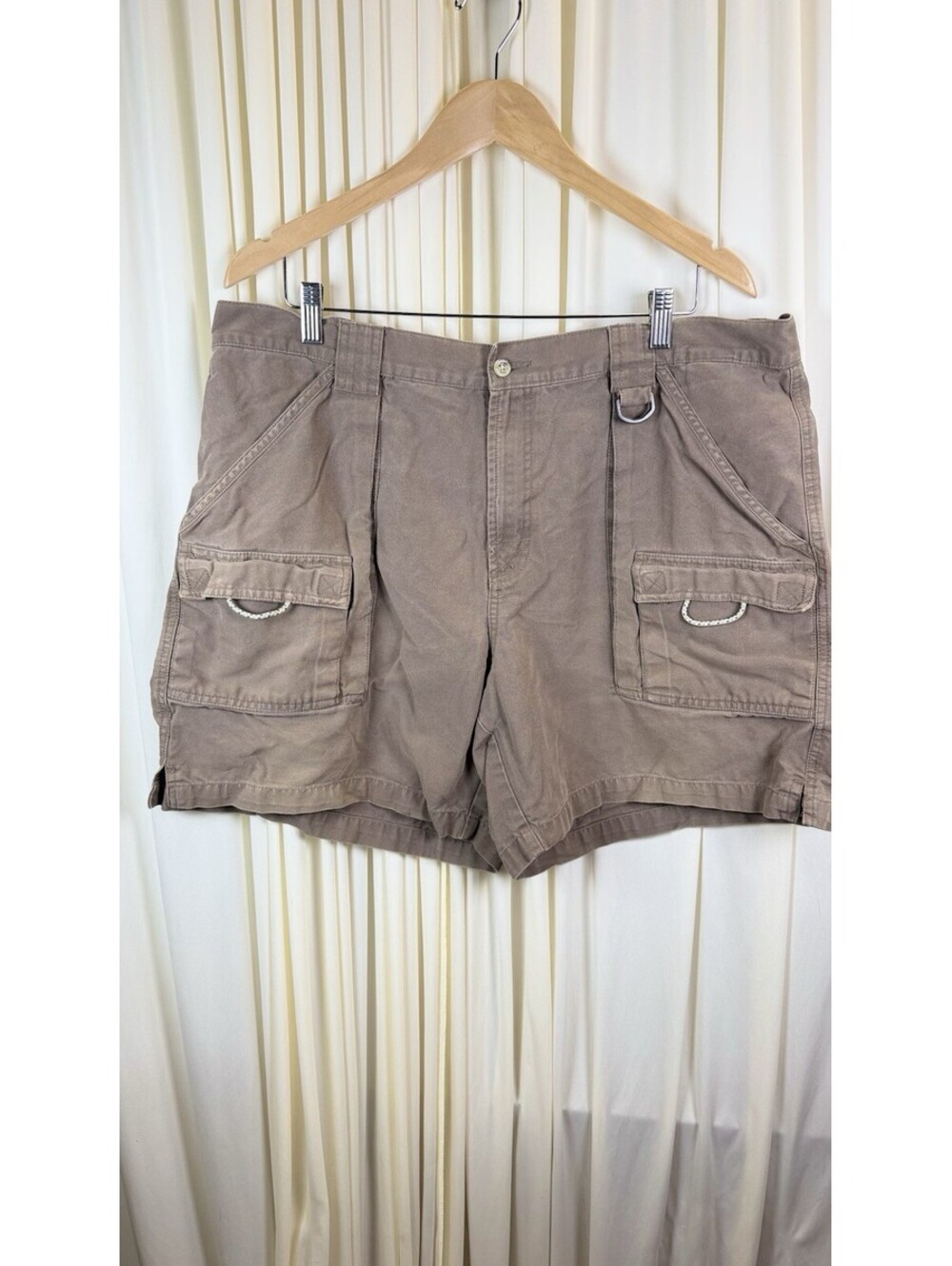 Columbia PFG Performance Fishing Gear Men's Shorts Size XL Khaki Cargo